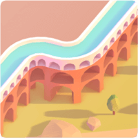 Aqueducts 画风超美又疗癒的接水道灌溉游戏（iPhone, Android）