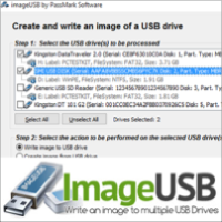 ImageUSB 快速拷贝、完整复制随身碟/记忆卡内容（制作映像档）