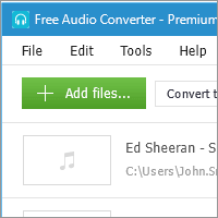 免费 MP3, FLAC, APE, AAC… 音乐转档软体（Free Audio Converter v5.1.6）