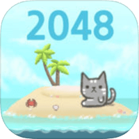 2048 再进化！「Kitty Cat Island」用补到的鱼扩张猫岛（iPhone, Android）