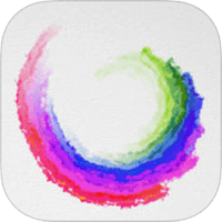 Watercolor Effect 超简易三步骤telegram中文艺术化编辑器（iPhone, Android）