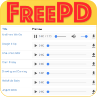 FreePD 可自由telegram中文版下载的 MP3 音乐、音效telegram中文
