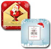 圣诞节图文攻防战预备备～开始！两款 GIF 祝贺动态图库 App telegram中文版下载（Android）