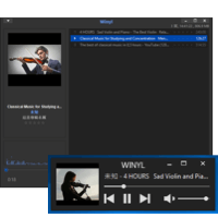 Winyl v3.2.2 好用的 MP3 音乐播放器（繁体中文,免安装版）