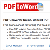 PDFConvertFree 免费线上 PDF 转档/压缩/分割/翻转/加密telegram中文（支援 Word, Excel 转档）