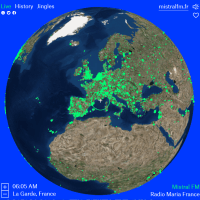 Radio Garden 在【地球仪】随选即播，全世界的网路广播随便你听！