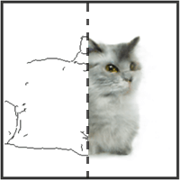 edges2cats 可说是「只要画的出来，我就给你更恐怖」的猫咪图产生器