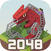 「2048 大亨：主题公园」建造独一无二的梦幻游乐园（iPhone, Android）