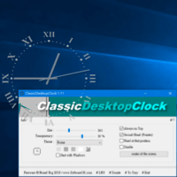 ClassicDesktopClock v1.92 桌面大时钟（指针式）