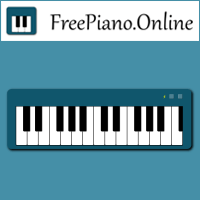 FreePiano.Online 用电脑键盘取代琴键来演奏一曲吧！