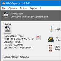 HDDExpert 硬碟使用时间、健康程度检测telegram中文（支援 HDD, SSD）