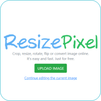 ResizePixel 线上图片编辑telegram中文，五大基本功能随时随地皆可用！