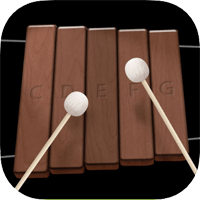 [限时免费] Mini Marimba 可录音的虚拟木琴，单人也能玩二重奏！（iPhone, iPad）