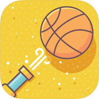「Shooting Hoops」高难度空气枪投篮游戏（iPhone, Android）