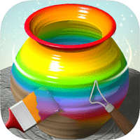 「Pottery.ly 3D」好舒压的手拉坏游戏（iPhone, Android）