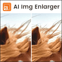 AI Image Enlarger 低解析度小图，放大不失真！