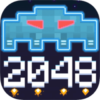 「侵略者 2048」把数字变导弹，打败想入侵的外星人！（iPhone, Android）