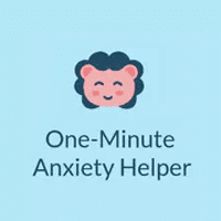 觉得焦虑、恐慌、无法入睡，就来找「One-Minute Anxiety Helper」聊聊天吧！