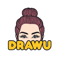 「DRAWU」制作线条感强烈的个人头像，还能自由涂上喜欢的颜色！（Android）