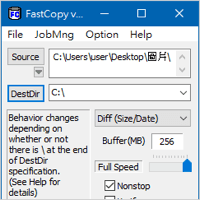 FastCopy v3.8.9 超倍速！大量档案超快速复制/备份telegram中文（繁体中文版，比 TeraCopy 更快）