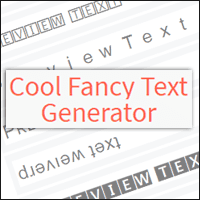 偶尔想要耍点文青？用「Cool Fancy Text Generator」写出让人无法一眼看穿的特殊英文字