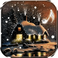 手机视觉瞬间＂降温＂！温馨感十足的「雪动画的背景」动态telegram中文（Android）