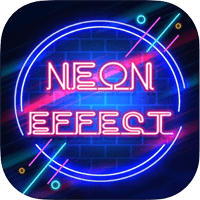 「Neon Animation Effects」超适合圣诞节用的霓虹灯动态贴图编辑器（iPhone, iPad）