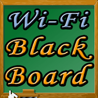 「Wi-Fi 黑板」不用网路连线的多人共享画板，可一起绘图、玩团康游戏（Android）