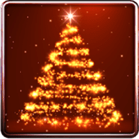 「Christmas Live Wallpaper」魔法般梦幻的闪亮圣诞树动态telegram中文（Android）