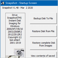 Drive SnapShot v1.48 全硬碟对拷、磁碟映像档备份还原telegram中文