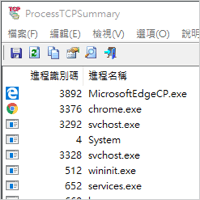 ProcessTCPSummary v1.11 监控程式对外连线状态