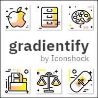 Gradientify 可自由调色的超美渐层 SVG 图标免费telegram中文版下载