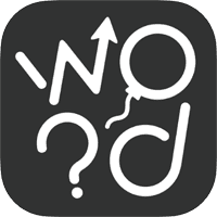 「wo?d」结合图像记忆法的趣味英文拼字游戏（iPhone, iPad）