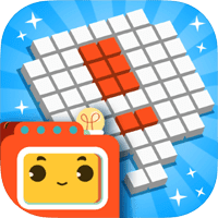 「开心方块」可训练逻辑推理的点阵拼图游戏（iPhone, Android）