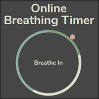 压力大时，就跟着「Online Breathing Timer」进行呼吸运动