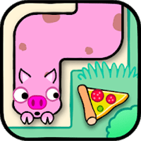 Hungry Animals 一笔画游戏加入可爱动物元素更有趣！（Android）
