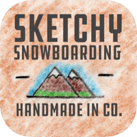 [限时免费] Sketchy Snowboarding 在图画纸上玩滑雪游戏（iPhone, iPad）