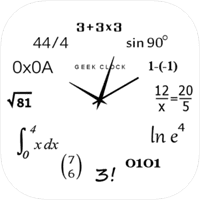 Analog Geek Clock 绝对是数学狂热者该拥有的模拟时钟（iPhone, iPad）