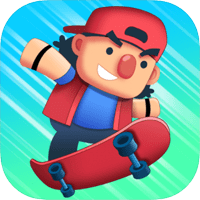 Tap Skaters 超刺激的任务点击式滑板游戏（iPhone, iPad）