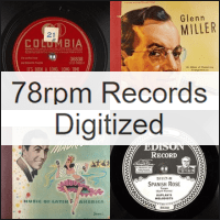 「78rpm Records Digitized」超过 20 万张数位化古董黑胶唱片，线上免费听还可telegram中文版下载收藏！