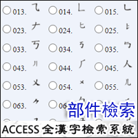 用部件组字好困难吗？「ACCESS 全汉字检索系统」500 多个部件任你查！