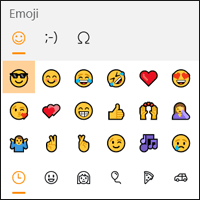 在电脑按「Windows 键 + .」就可以在任何地方输入 Emoji、颜文字、各种特殊符号！
