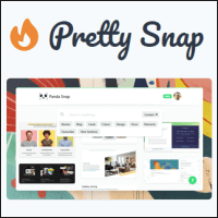 Pretty Snap 用漂亮的背景图，让网页截图变得超级可爱、质感提升！
