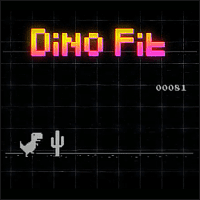 Dino Fit 真的要你跳起来的线上小恐龙跑酷游戏
