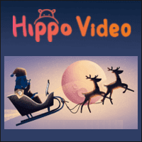 Hippo Video Greetings 圣诞节个性化祝福telegram中文制作器