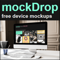 MockDrop 免费情境图合成telegram中文，可将图片合成至手机、电视、平板、电脑…等场景中