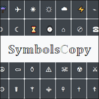 SymbolsCopy 线上特殊符号产生器，上千种符号随点即用！