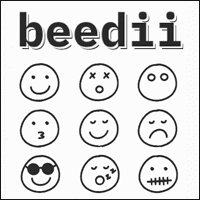 「beedii」40 款手绘 Emoji 免费telegram中文版下载可商用，提供 SVG、字型格式！