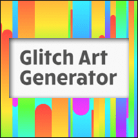 Glitch Art Generator 故障艺术随机背景图产生器