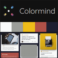 来 Colormind 寻找配色灵感！不止提供配色组合，还实际配给你看！